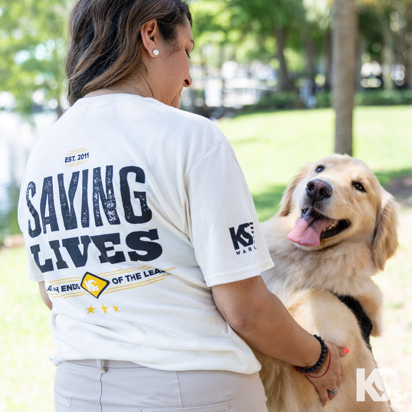 Rustic Saving Lives Tee