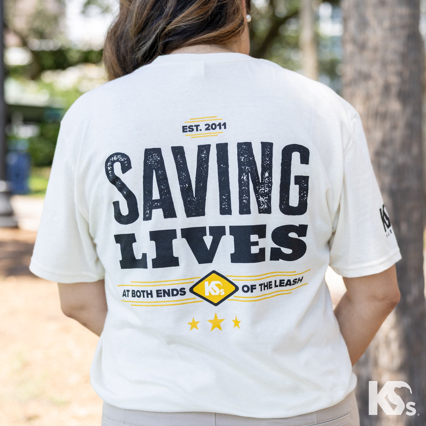 Rustic Saving Lives Tee
