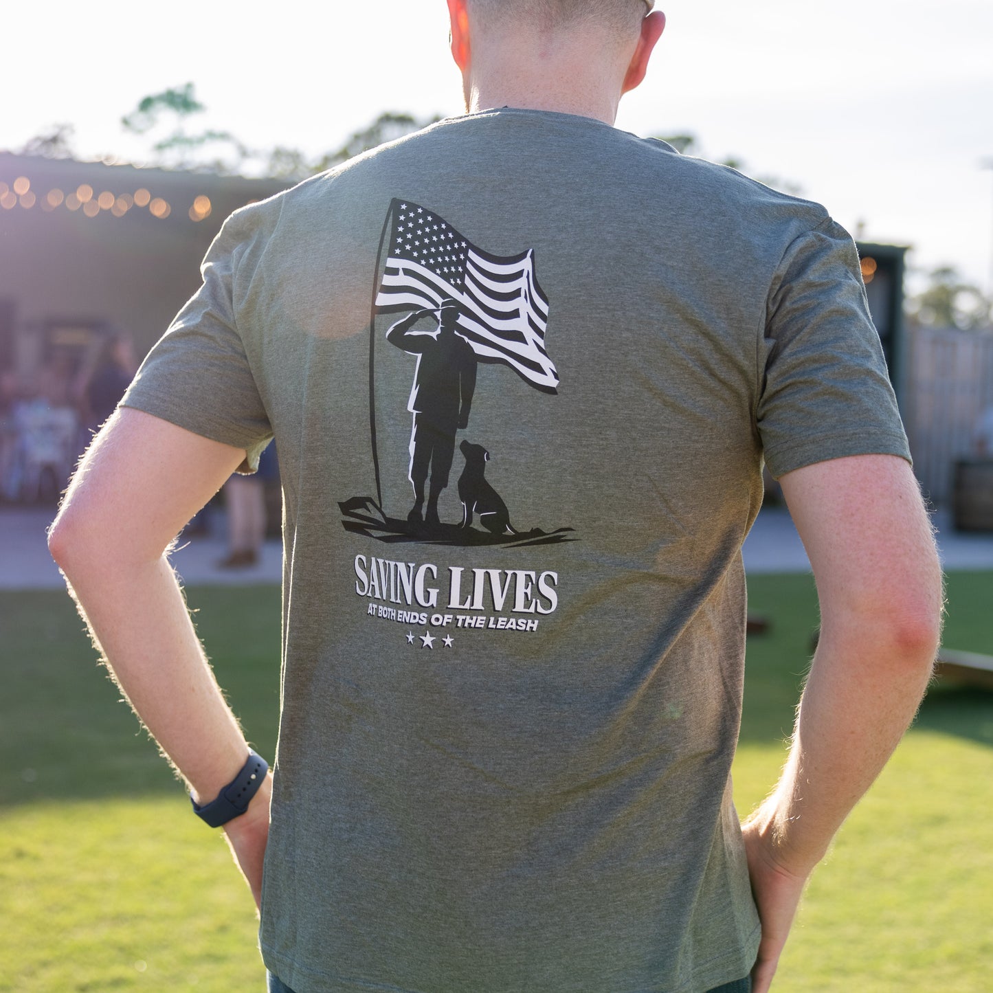 Salute to Service Dogs Tee