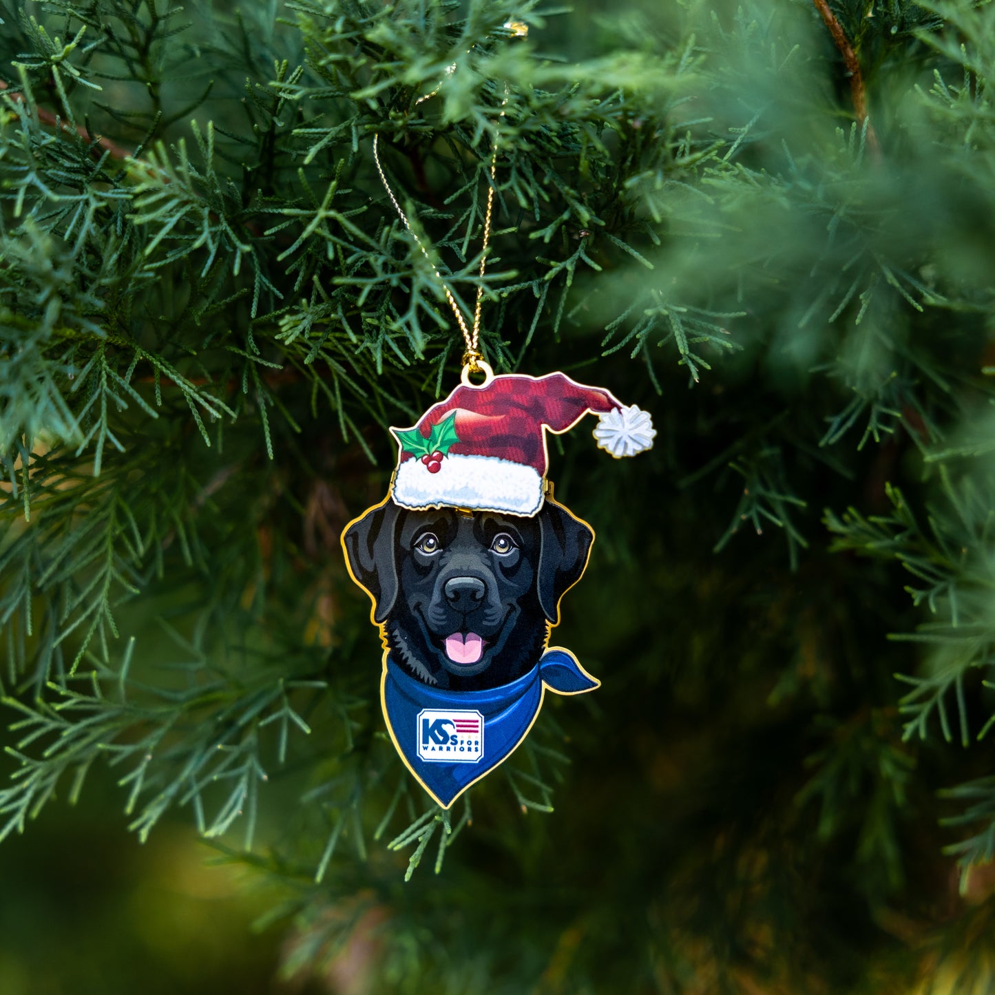 K9s Santa Paws Tree Ornament
