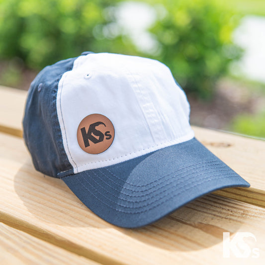 K9s Vintage Leather Patch Hat