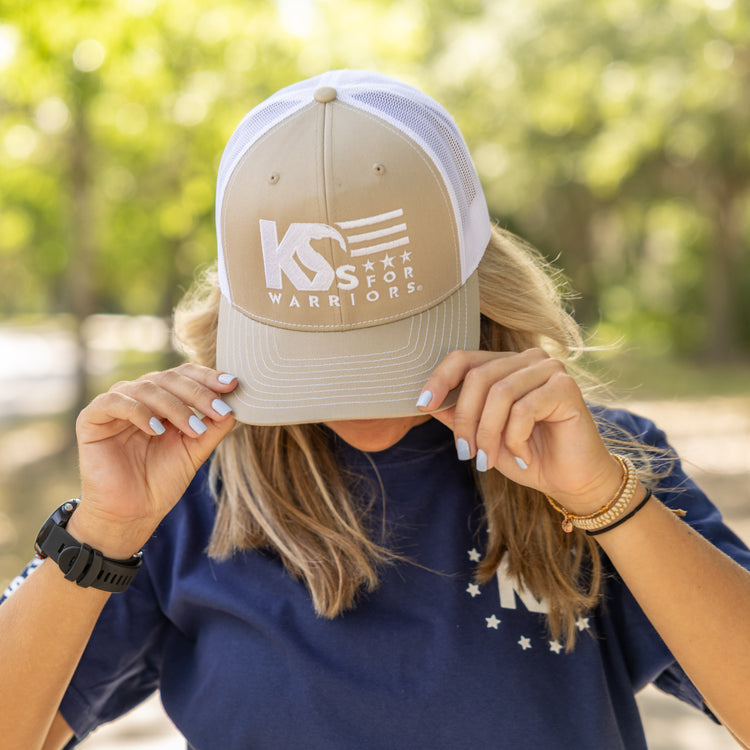 K9s Logo Trucker Hat (Khaki)