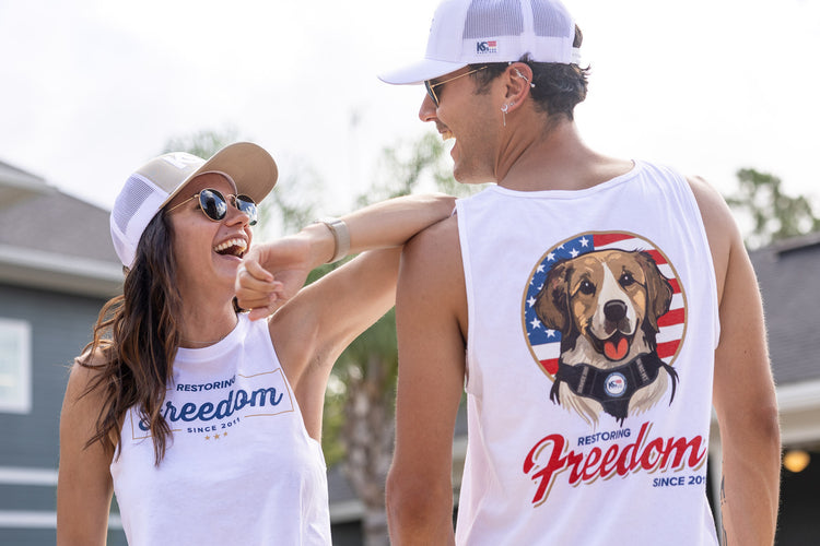 Patriotic Pup Tank