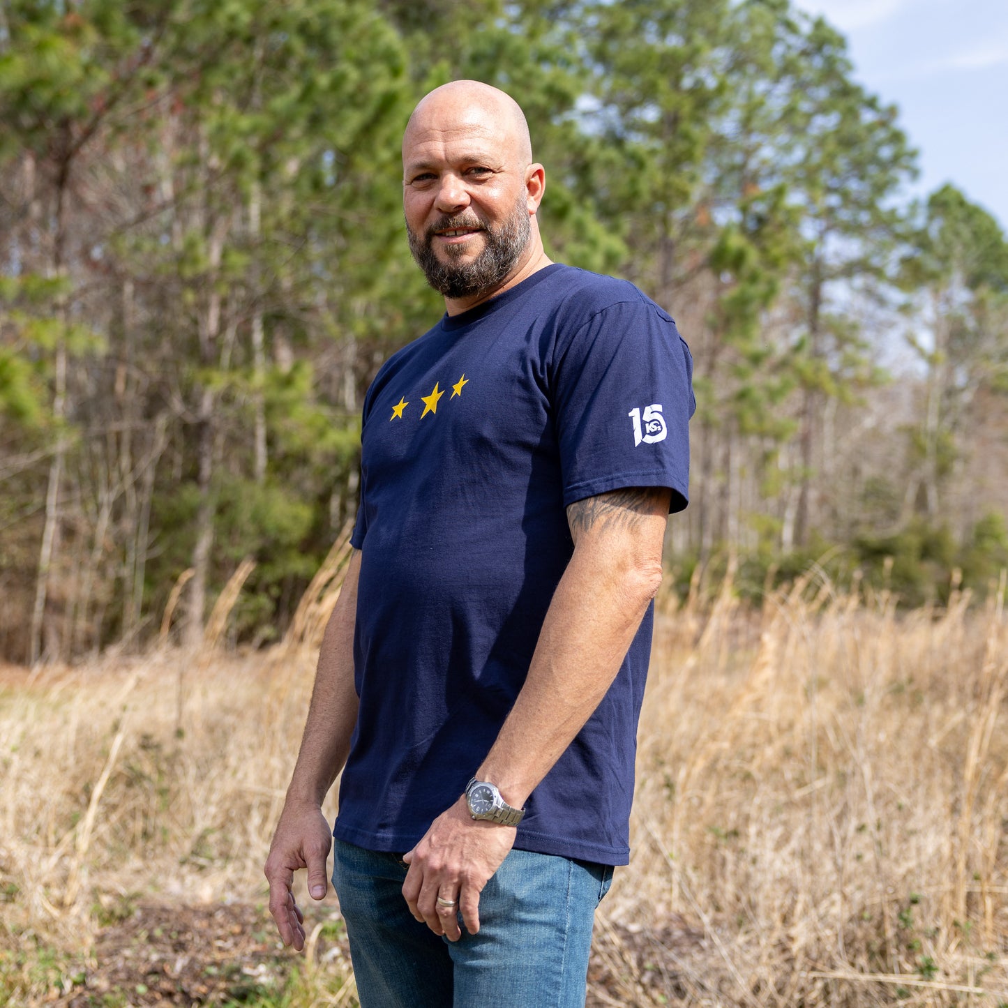 Loyalty in Service Tee (Navy)