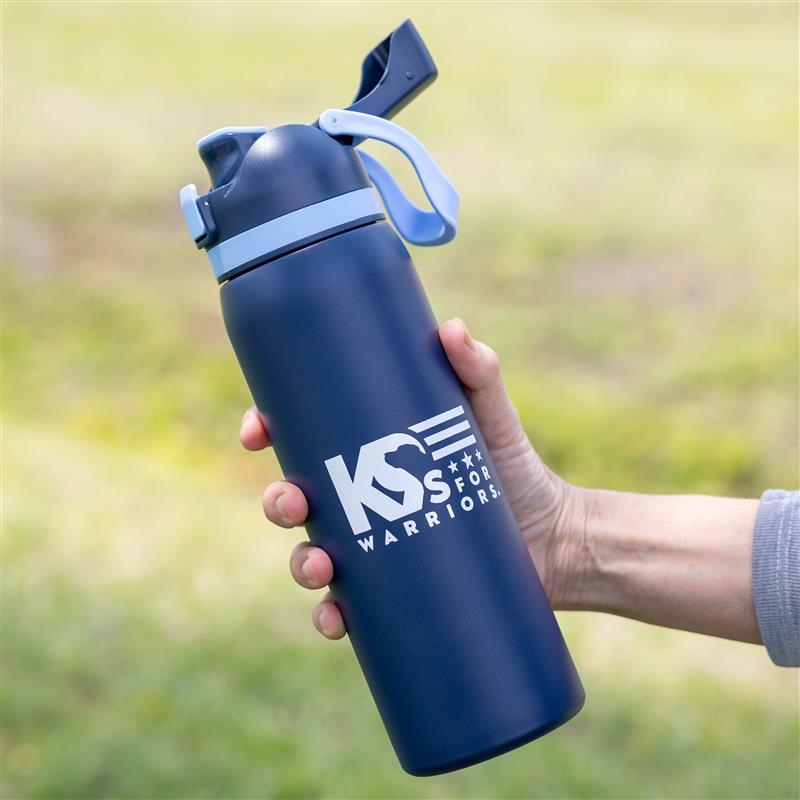 Sit. Stay. Hydrate. 27oz Water Bottle