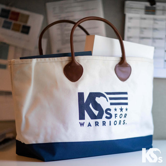 K9s Navy Canvas Tote