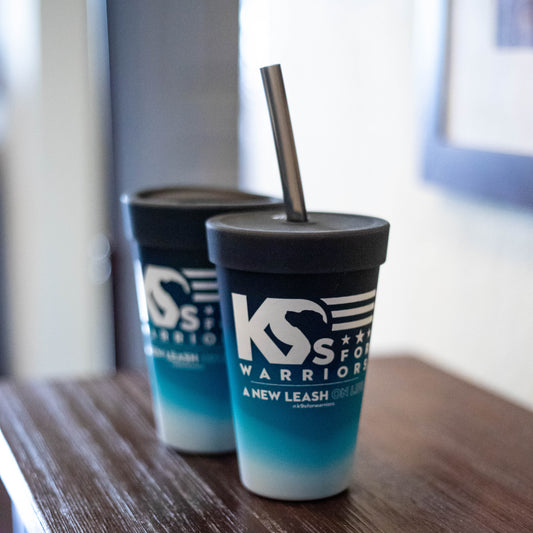 K9s Logo Silicone Straw Tumbler